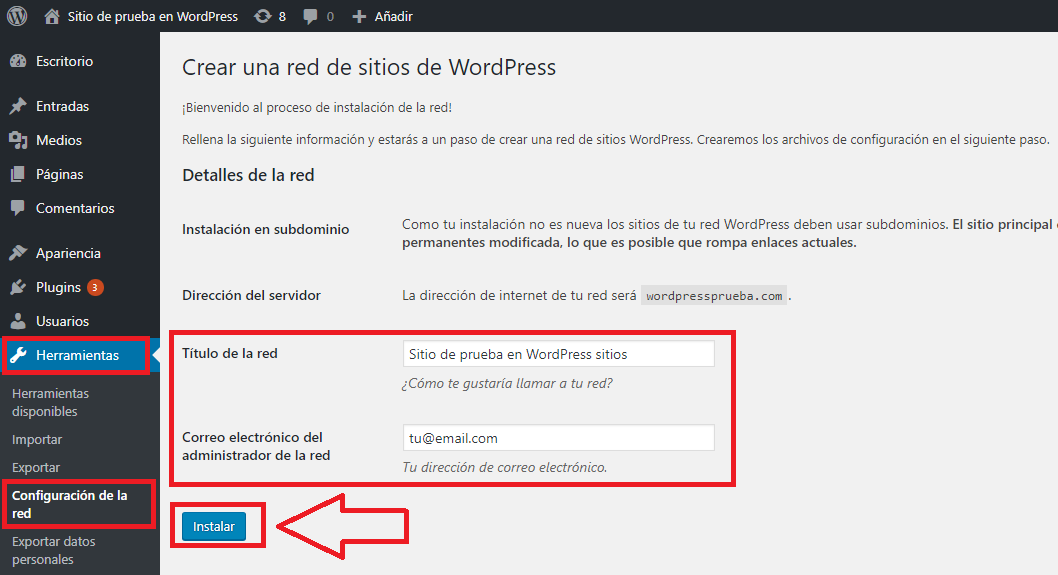 WordPress Multisite: Gestión de Múltiples Sitios Web